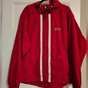 Vintage Ralph Lauren Chaps Men's Windbreaker Jacket with Hood sz large